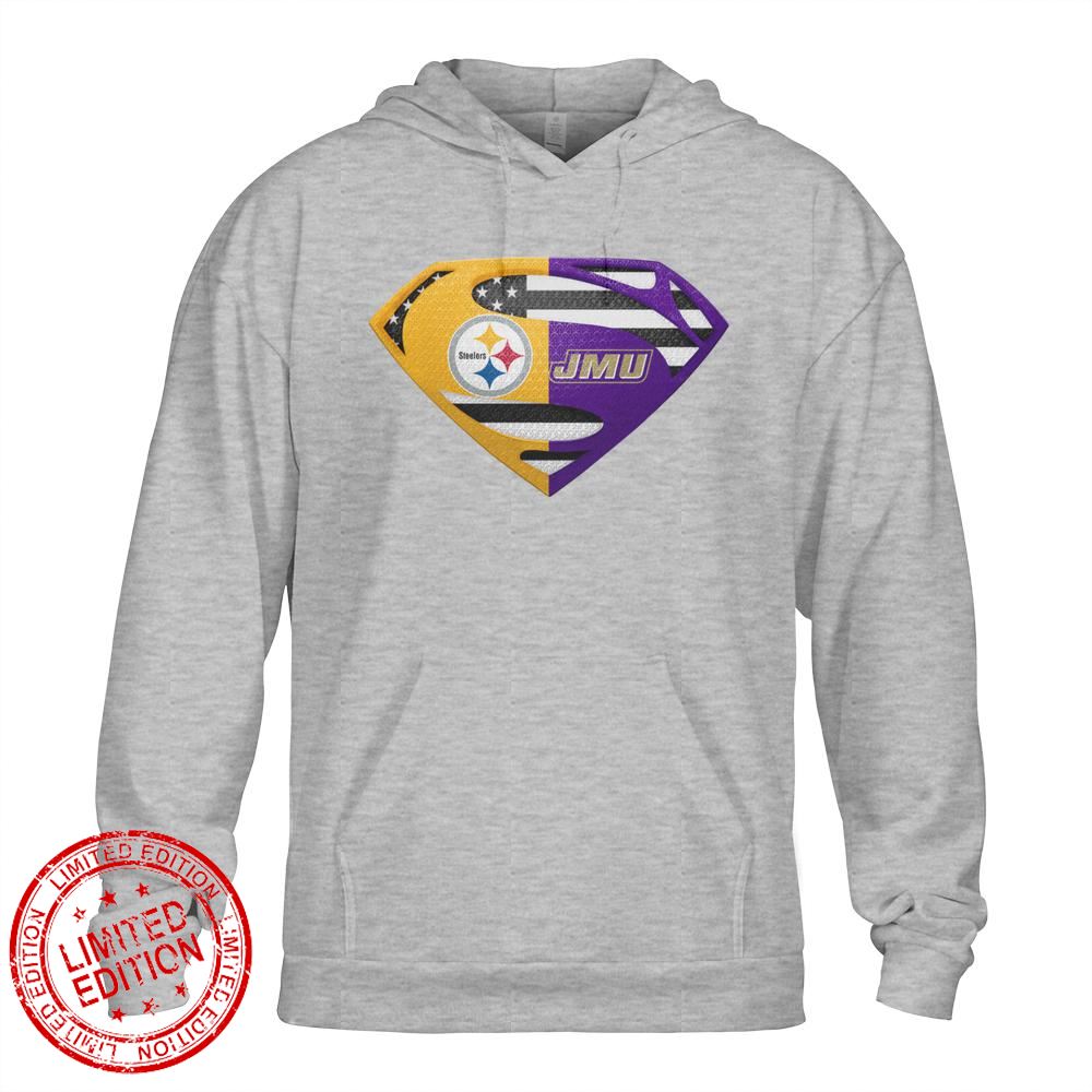 Pittsburgh Steelers Jmu Superman Logo Us Flag Shirt Pittsburgh Steelers Jmu Superman Logo Us Flag Shirt