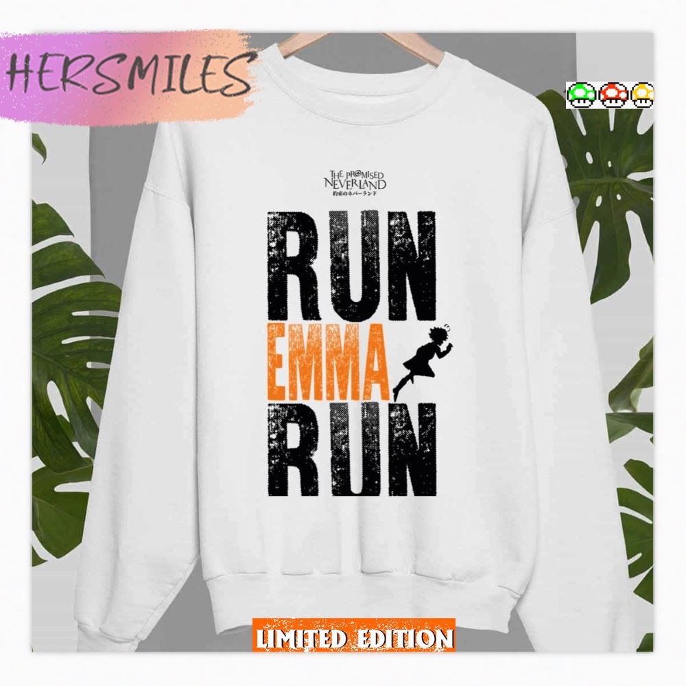 Run Emma Run V2 The Promised Neverland Shirt