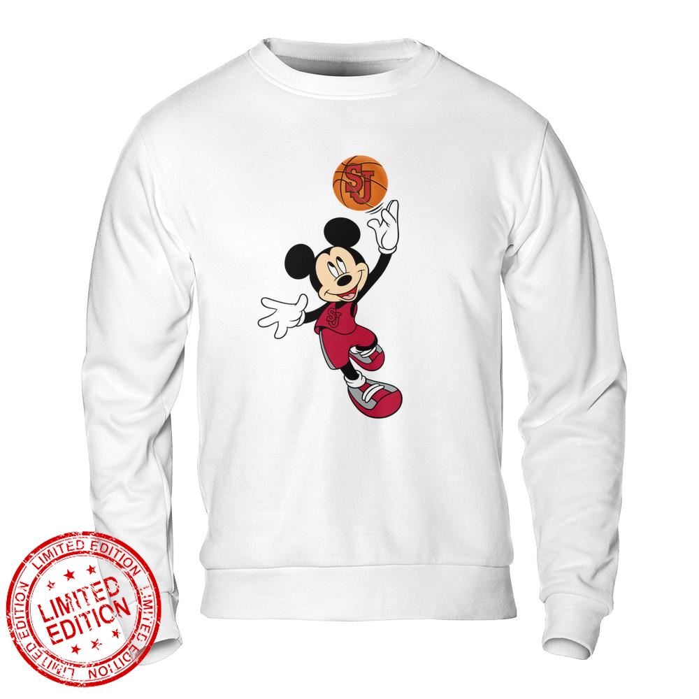 St Johns Red Storm Mickey Basketball NCAA March Madness Shirt