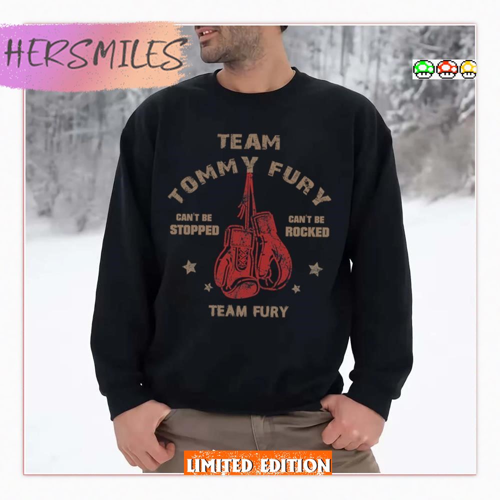 Team Tommy Fury T Shirt Boxing Shirt