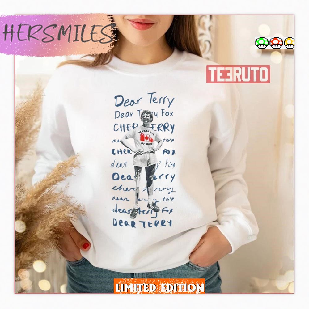 The Terry Fox Run Letter T-Shirt