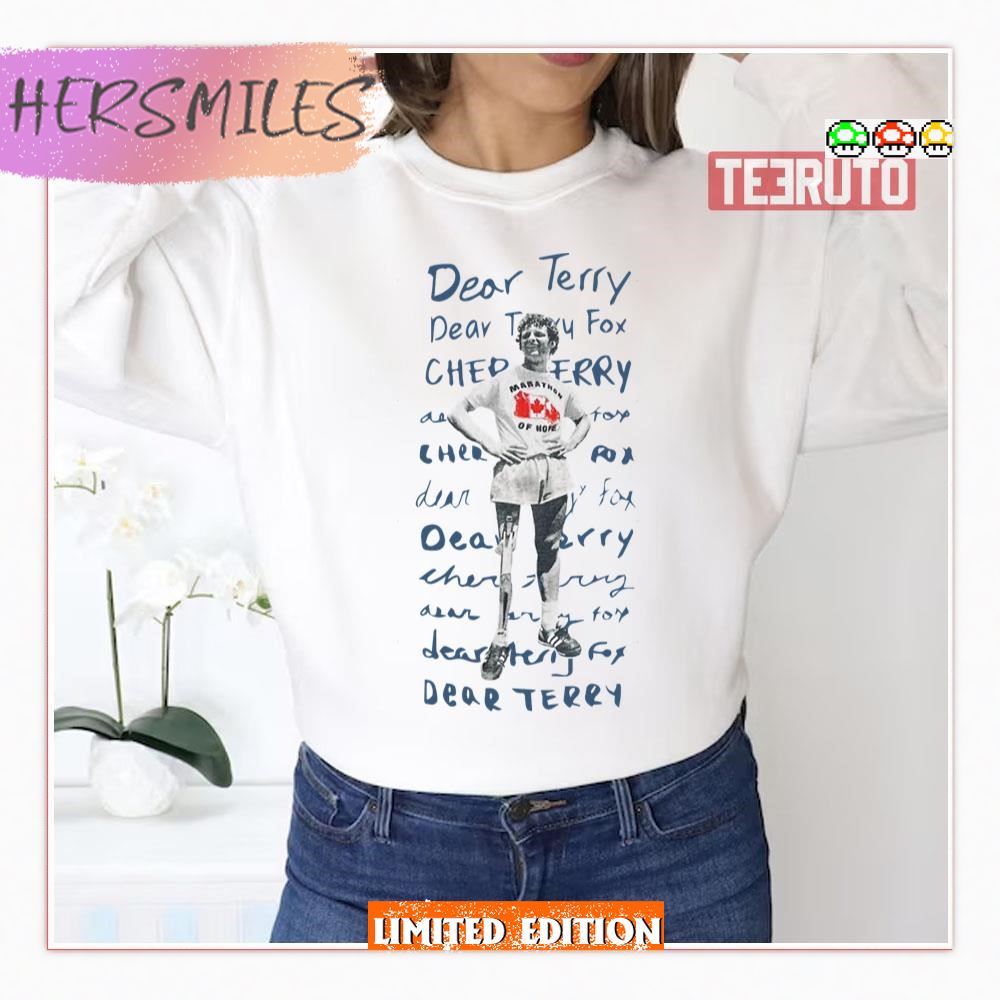 The Terry Fox Run Letter T-Shirt