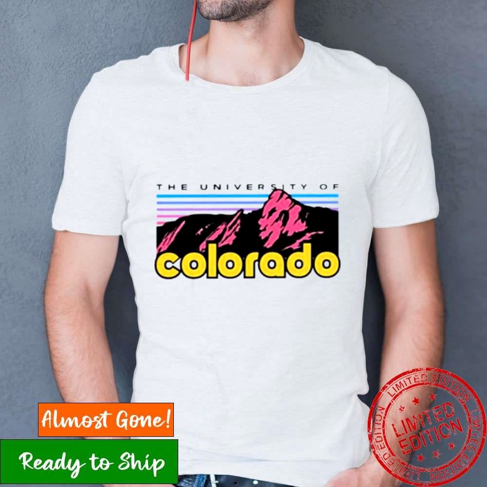 The University Of Colorado Vintage Shirt The University Of Colorado Vintage Shirt
