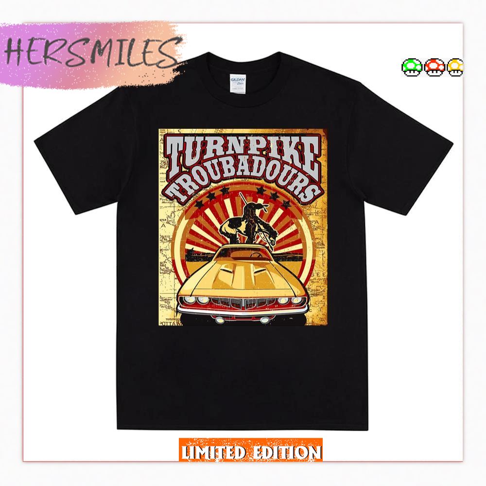 Vintage Style Turnpike Troubadours T-Shirt