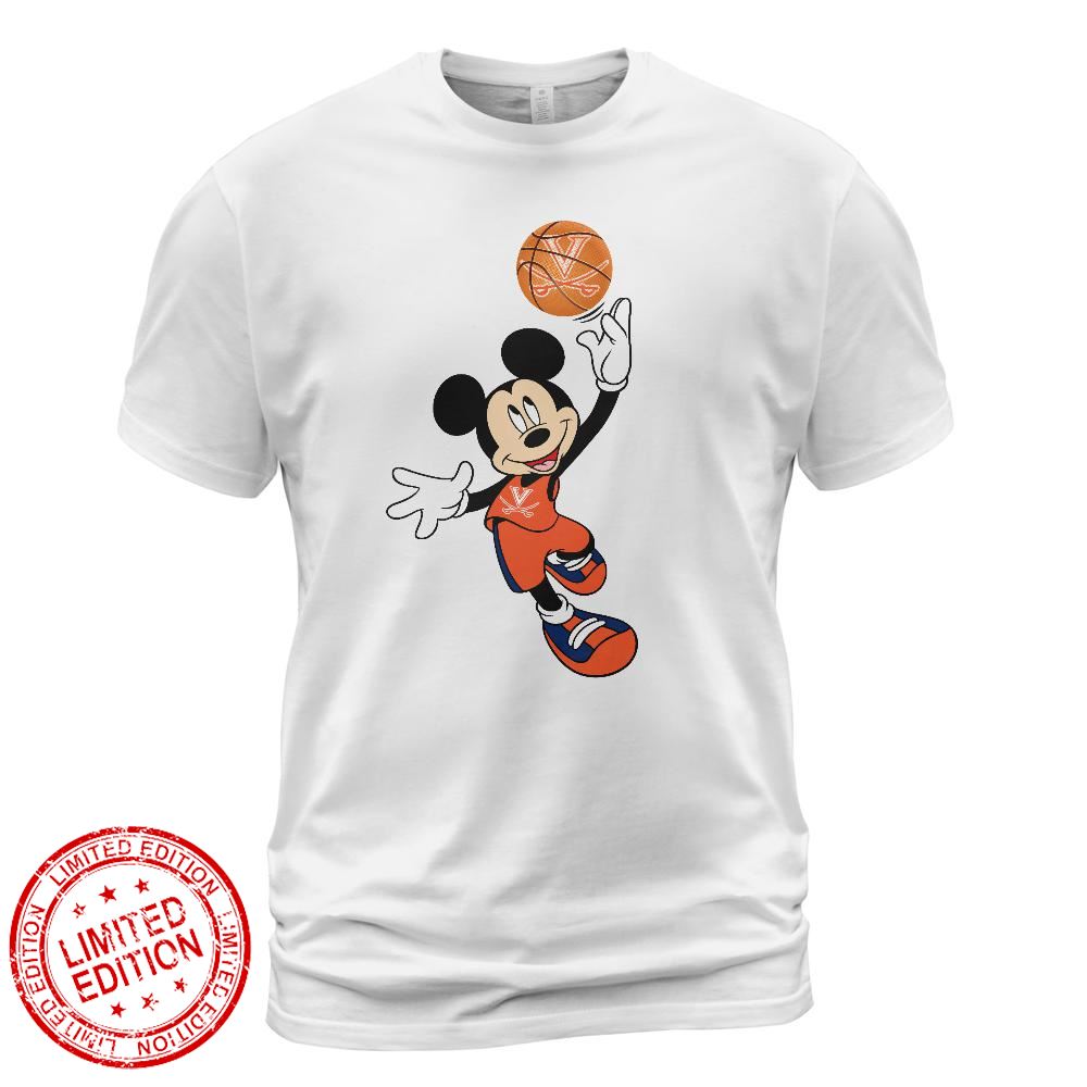Virginia Cavaliers Mickey Basketball NCAA March Madness Shirt