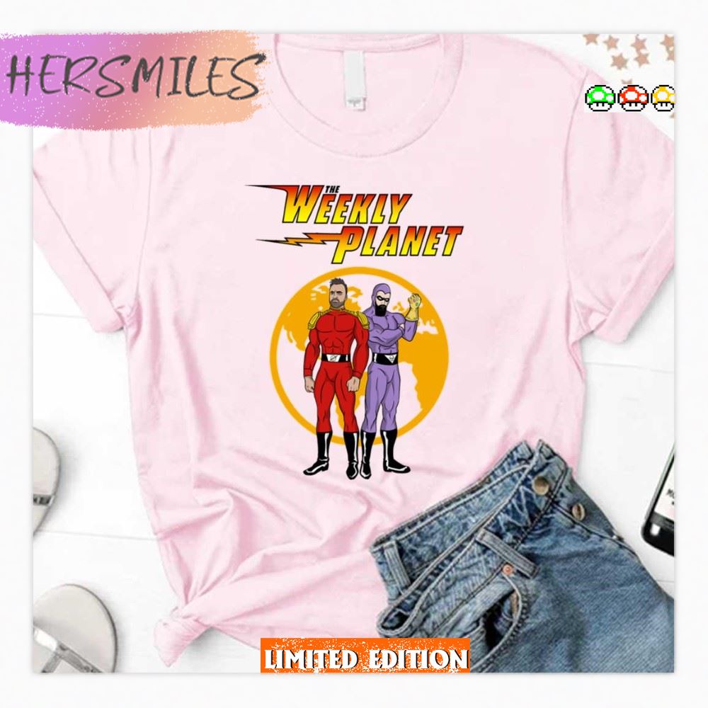 Weekly Planet Vs Defenders Of The Earth T-Shirt