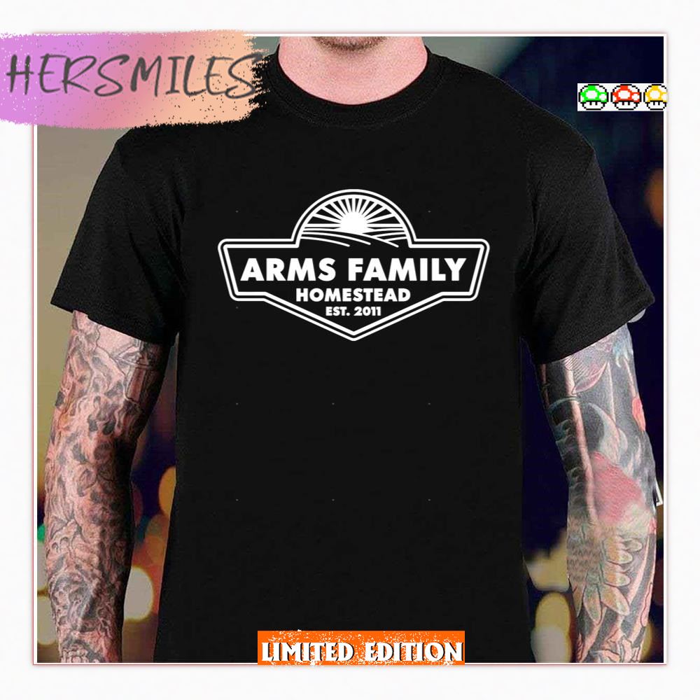 White Arms Family Merch Arms Family Homestead Logo T-Shirt White Arms Family Merch Arms Family Homestead Logo T-Shirt