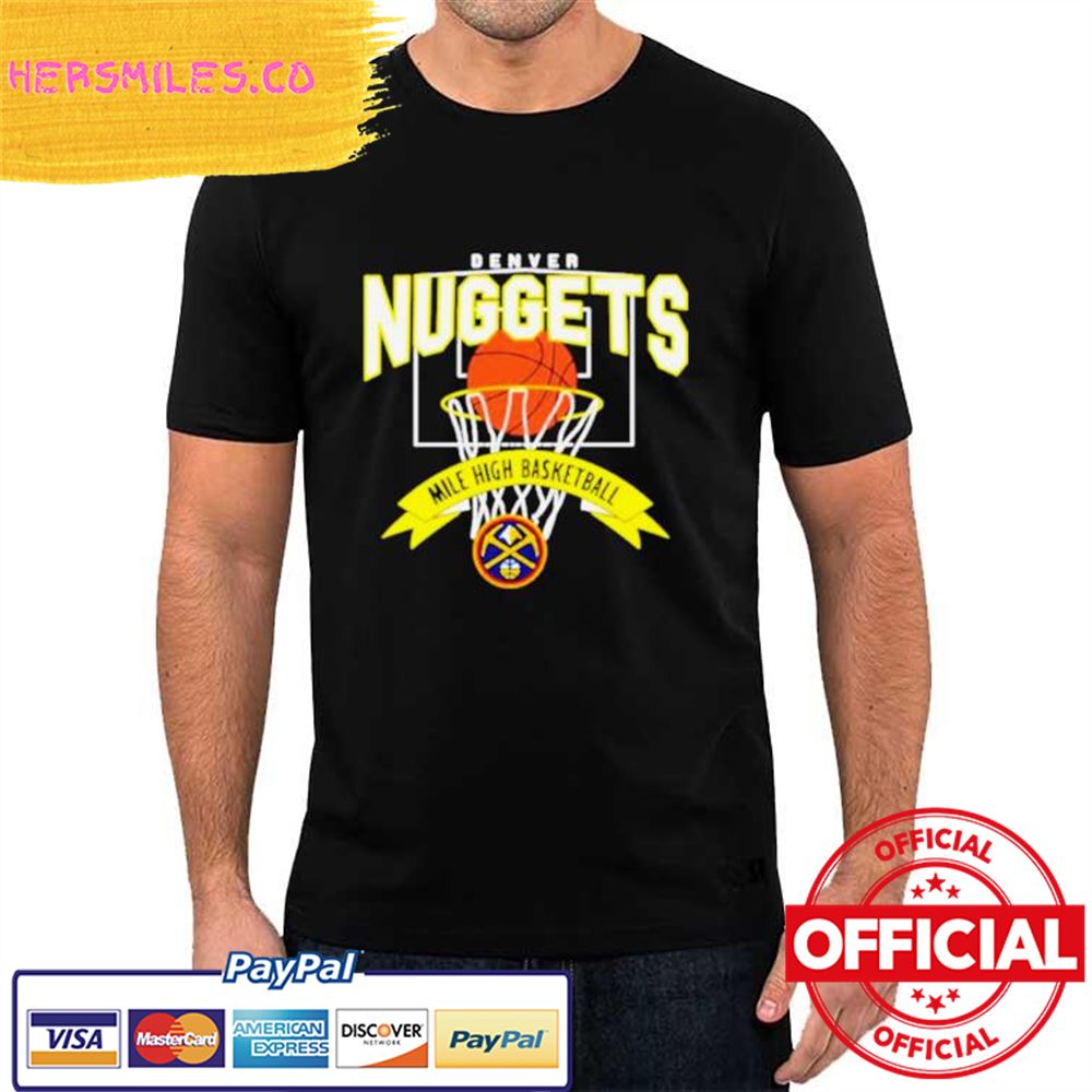 Denver Nuggets Tommy Jeans Tim Backboard Mile High basketball 2023 Shirt