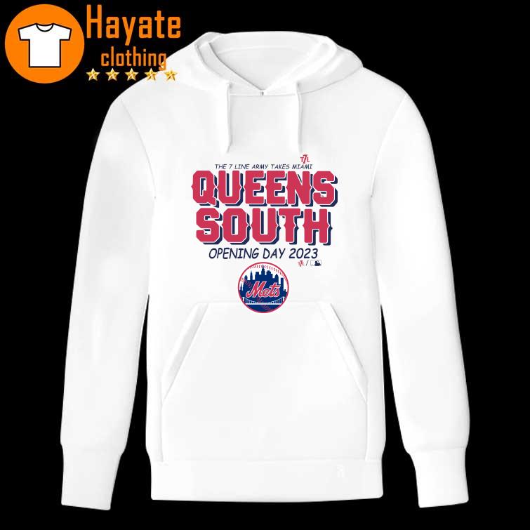 The 7 Line Army Takes Miami Queens South Opening day 2023 New York Mets Shirt