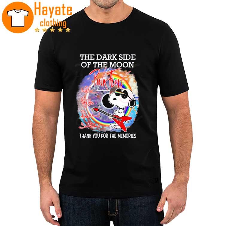 The Dark Side Of The Moon Pink Floyd Thank You For The Memories Shirt
