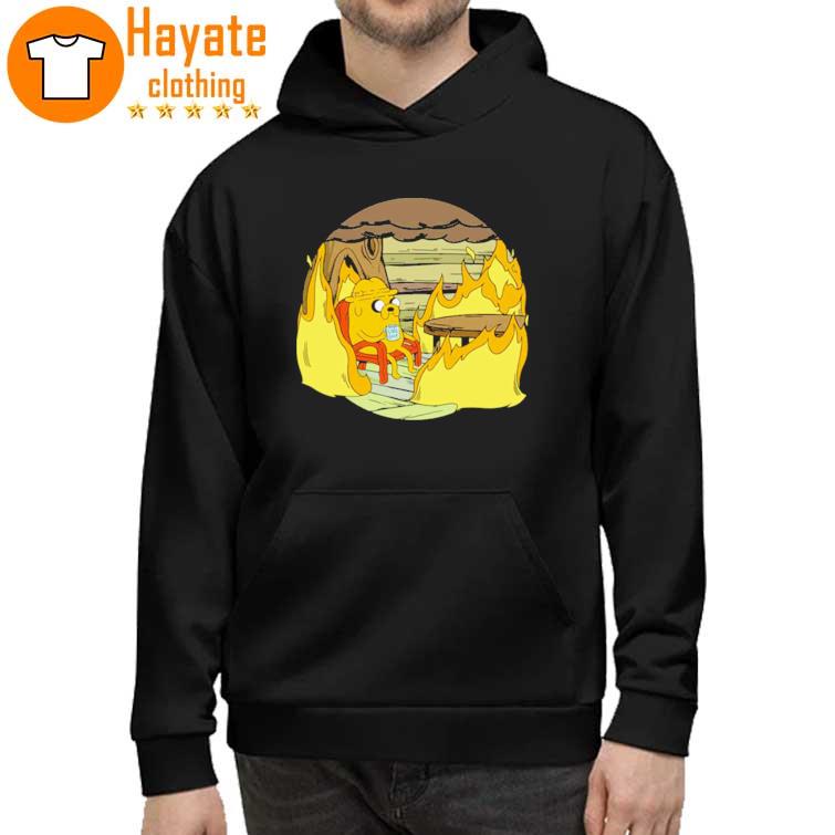 This Is Fine Adventure Time Cartoon Shirt