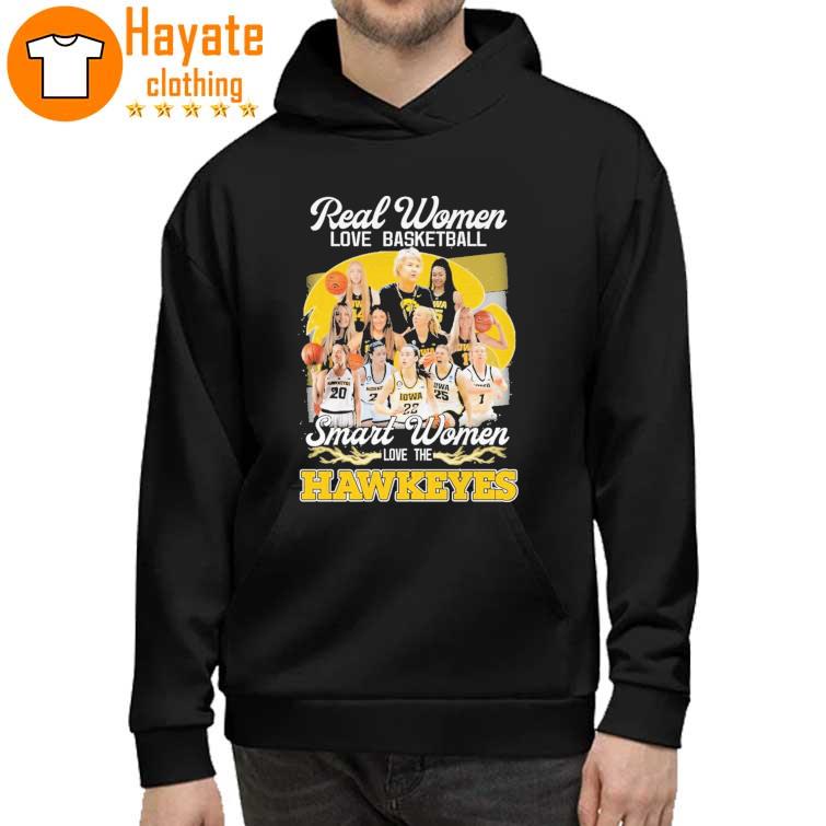Top Real Women love Basketball Smart Women love the Iowa Hawkeyes 2023 Shirt