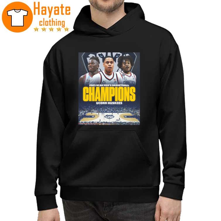 Uconn Huskies 2023 NCAA Men’s Basketball Champions Poster Shirt