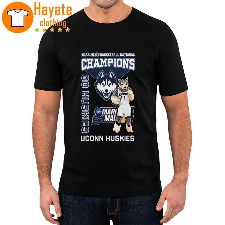 Uconn Huskies Go Huskies NCAA Men’s Basketball National Champions Shirt