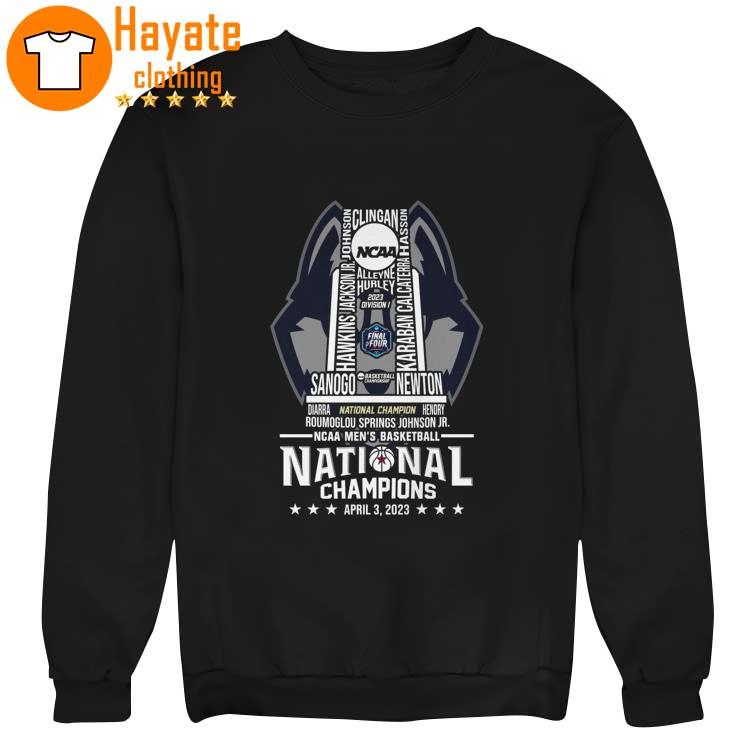Uconn Huskies NCAA Men's Basketball National Champions April 3 2023 Shirt Uconn Huskies NCAA Men's Basketball National Champions April 3 2023 Shirt