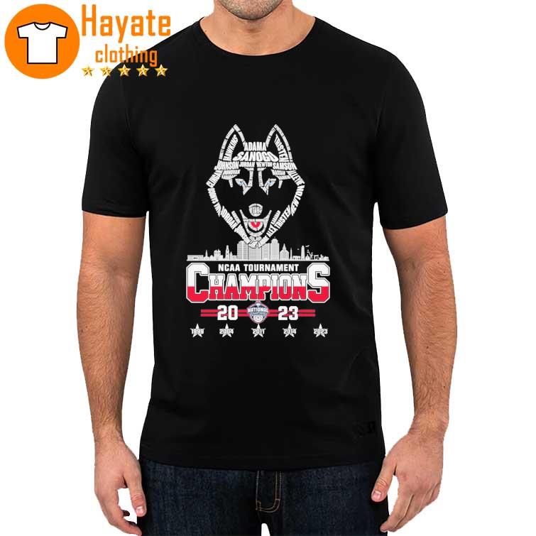 Uconn Huskies NCAA Tournament Champions 2023 Shirt