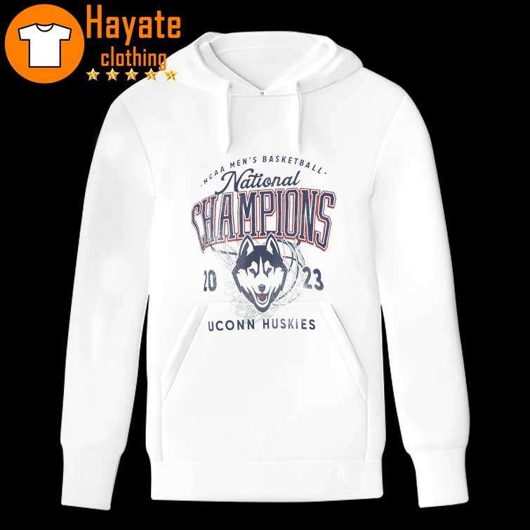 UConn Huskies Pressbox Women’s 2023 NCAA Men’s Basketball National Champions Retro Wash Midi Crop