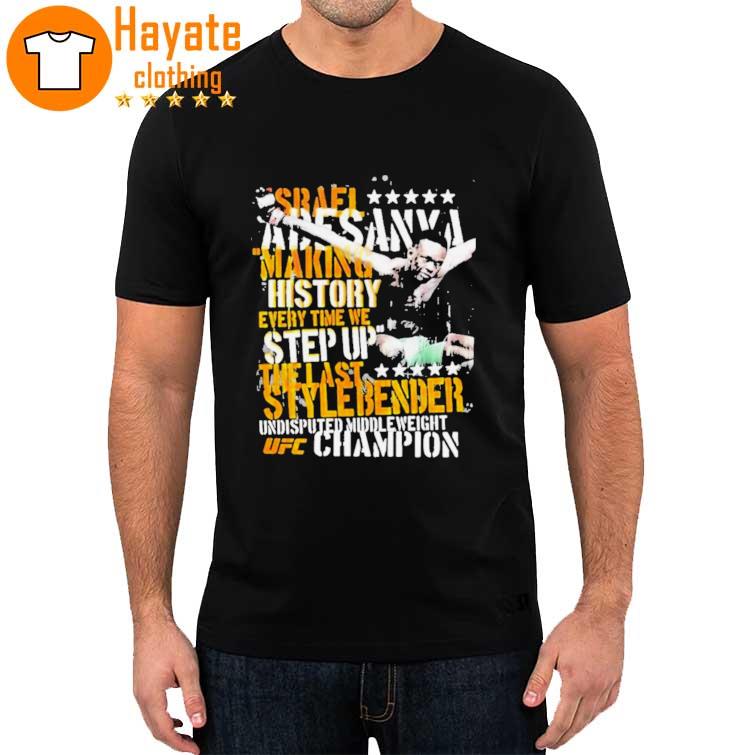 Ufc Israel Adesanya Step Up Shirt