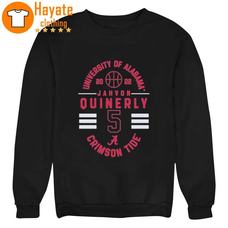 University of Alabama Crimson Tide 2022 Jahvon Quinerly Shirt University of Alabama Crimson Tide 2022 Jahvon Quinerly Shirt