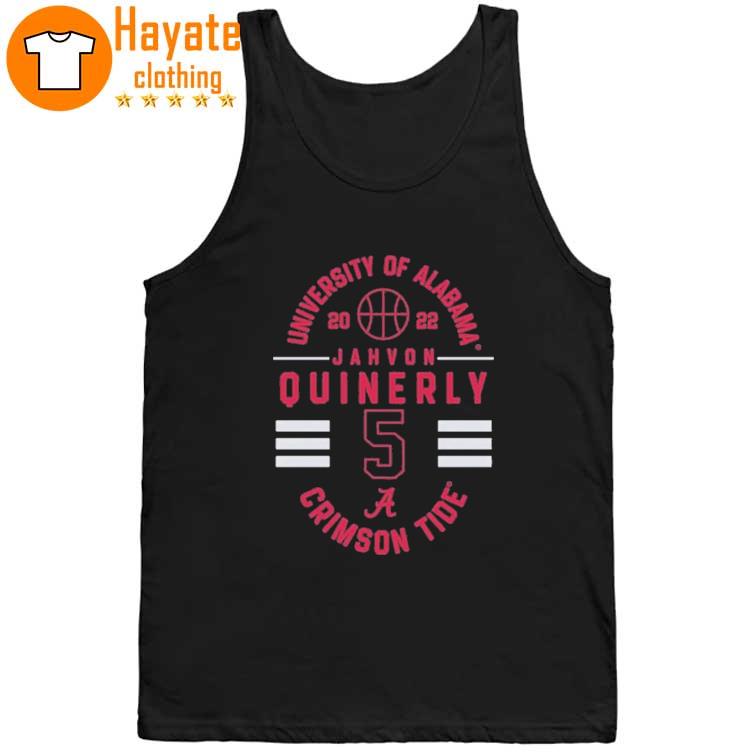 University of Alabama Crimson Tide 2022 Jahvon Quinerly Shirt University of Alabama Crimson Tide 2022 Jahvon Quinerly Shirt