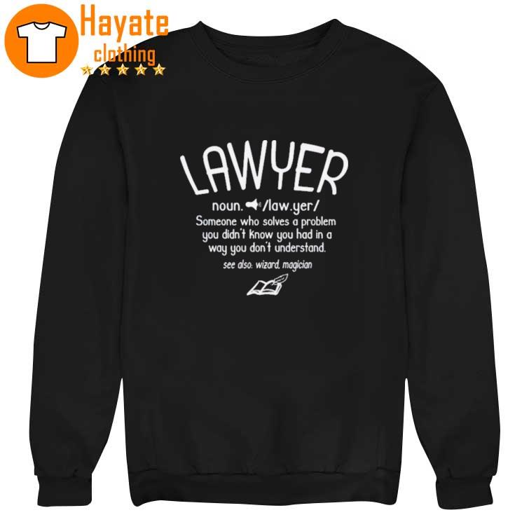 White Text Funny Lawyer Definition Shirt White Text Funny Lawyer Definition Shirt