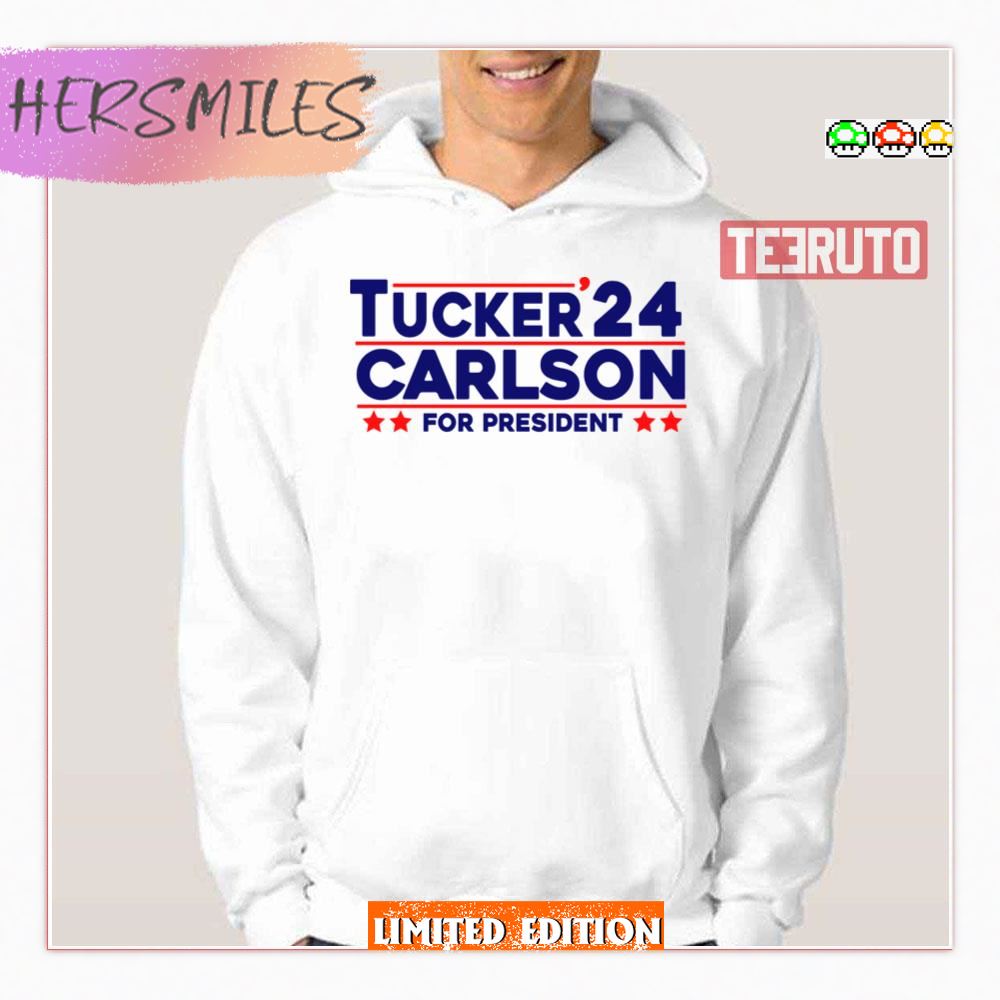 2024 For President Tucker Carlson Shirt - Hersmiles