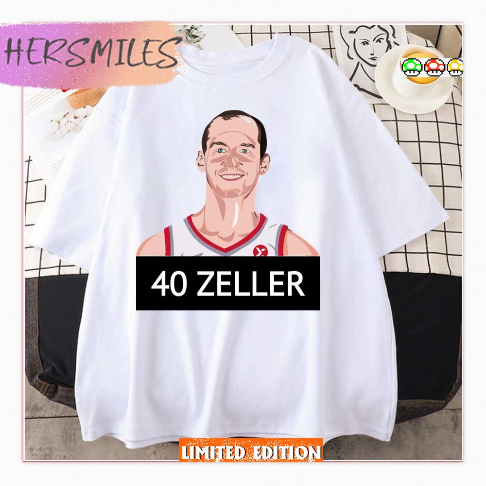 40 Zeller Fanart Cody Basketball Shirt