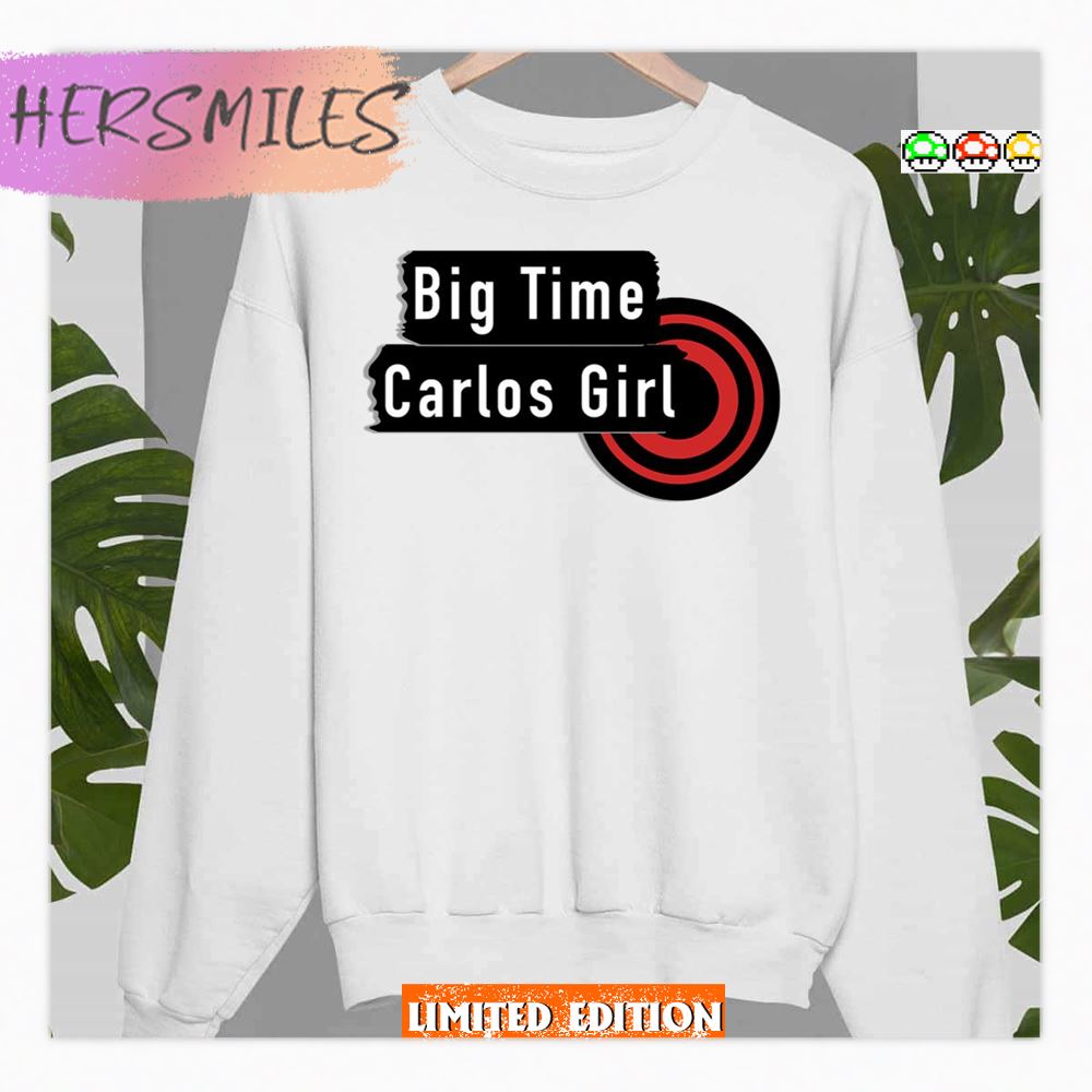 Big Time Carlos Girl Btr Big Time Rush Inspired Shirt