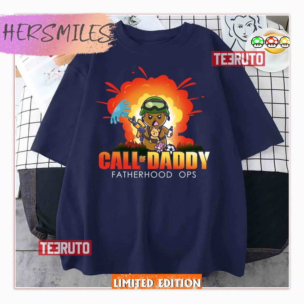 Call Of Daddy Fatherhood Ops Father’s Day Shirt