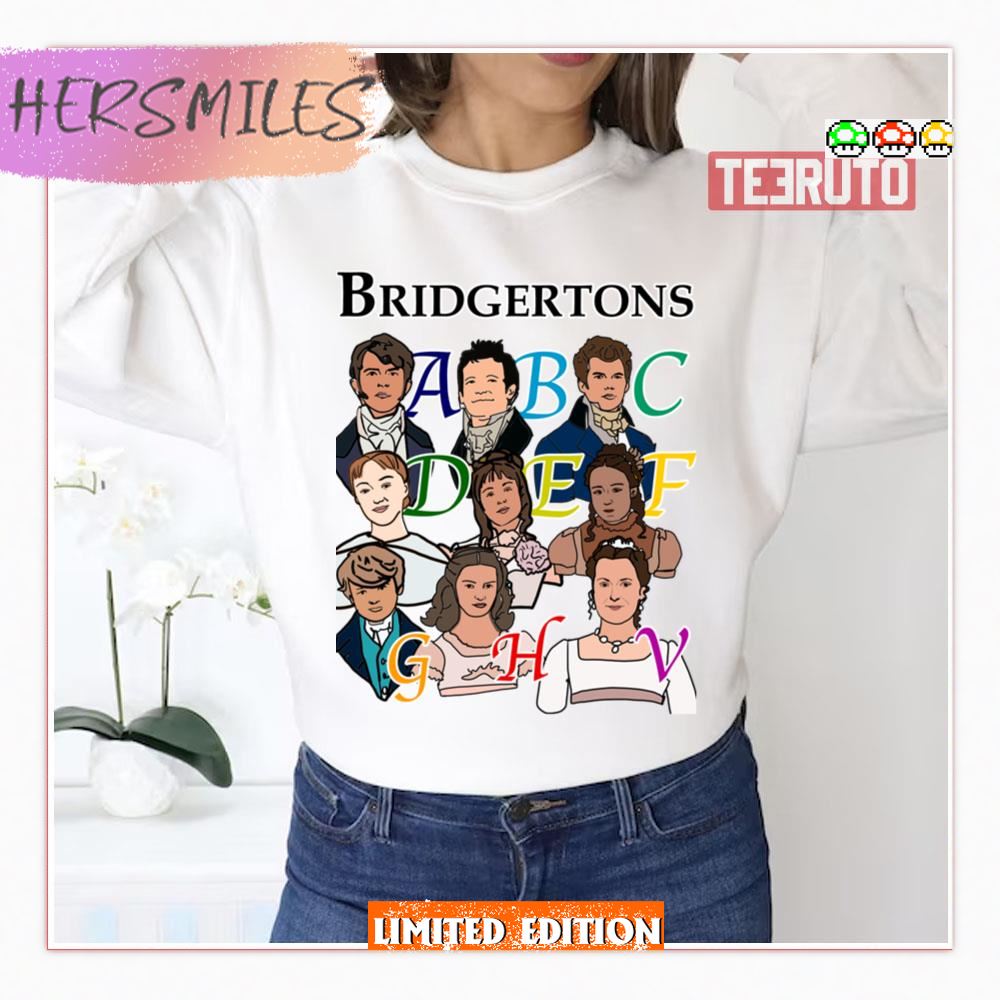 Characters Fanart Bridgertons’ Alphabet Sweatshirt
