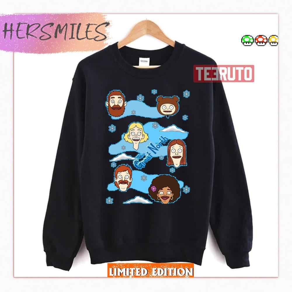 The Great North Characters Cute Design Shirt The Great North Characters Cute Design Shirt