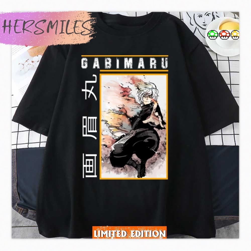 The White Untamed Hair Gabimaru Hell's Paradise Jigokuraku Shirt ...