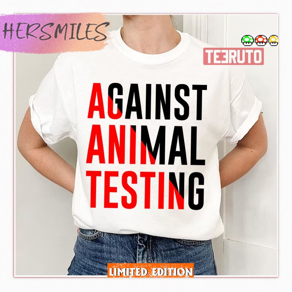 Against Animal Testing Art Shirt