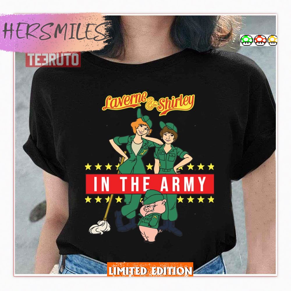 Allexanderta Laverne And Shirley In The Army Sweatshirt