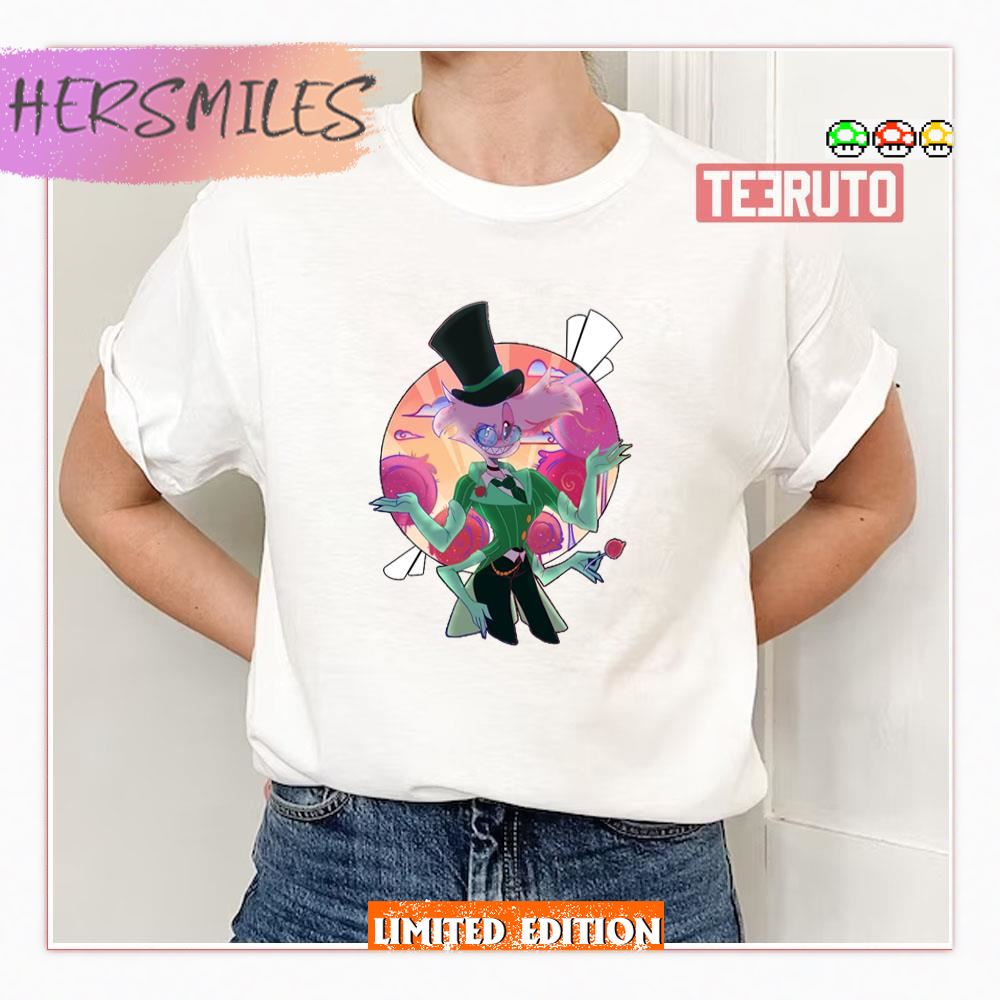 Angel The Onceler Hazbin Hotel Hunicast Graphic Shirt - Hersmiles