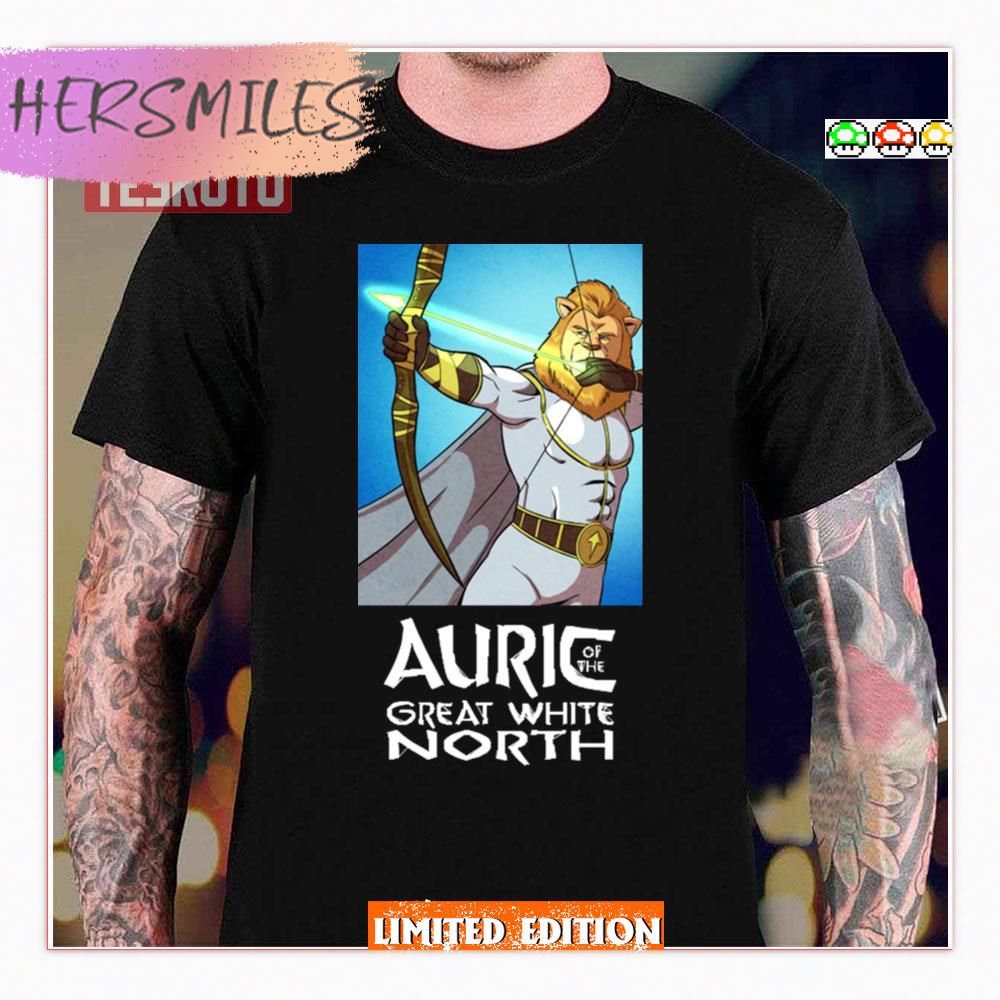 Aurie Great White North Old School Shirt