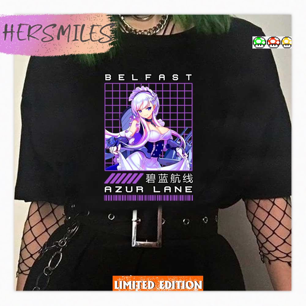 Belfast Vintage Azur Lane Awesome For Fan Shirt Belfast Vintage Azur Lane Awesome For Fan Shirt