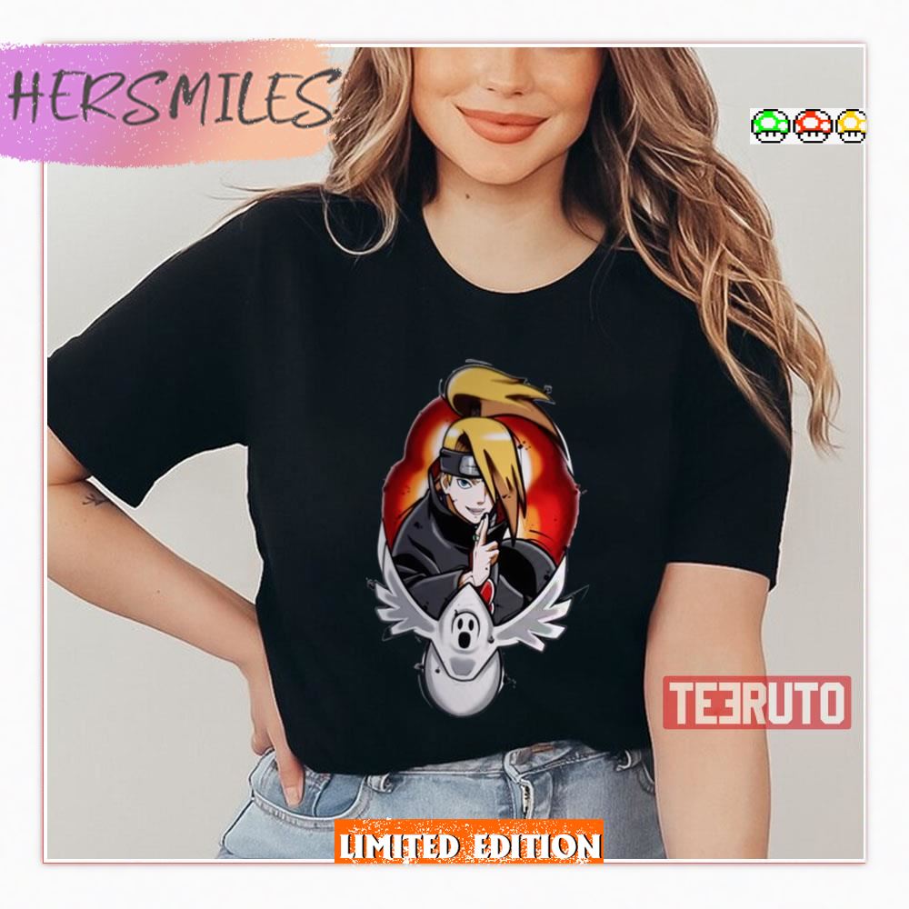 Best Girl In Town Deidara Akatsuki Naruto Shippuden Shirt - Hersmiles