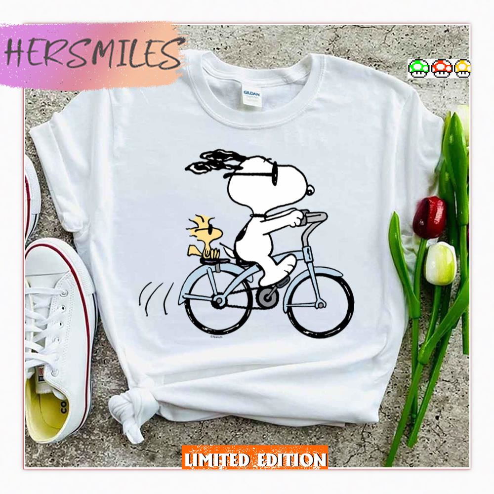 Bicycle Peanuts Snoopy & Woodstock Shirt Bicycle Peanuts Snoopy & Woodstock Shirt
