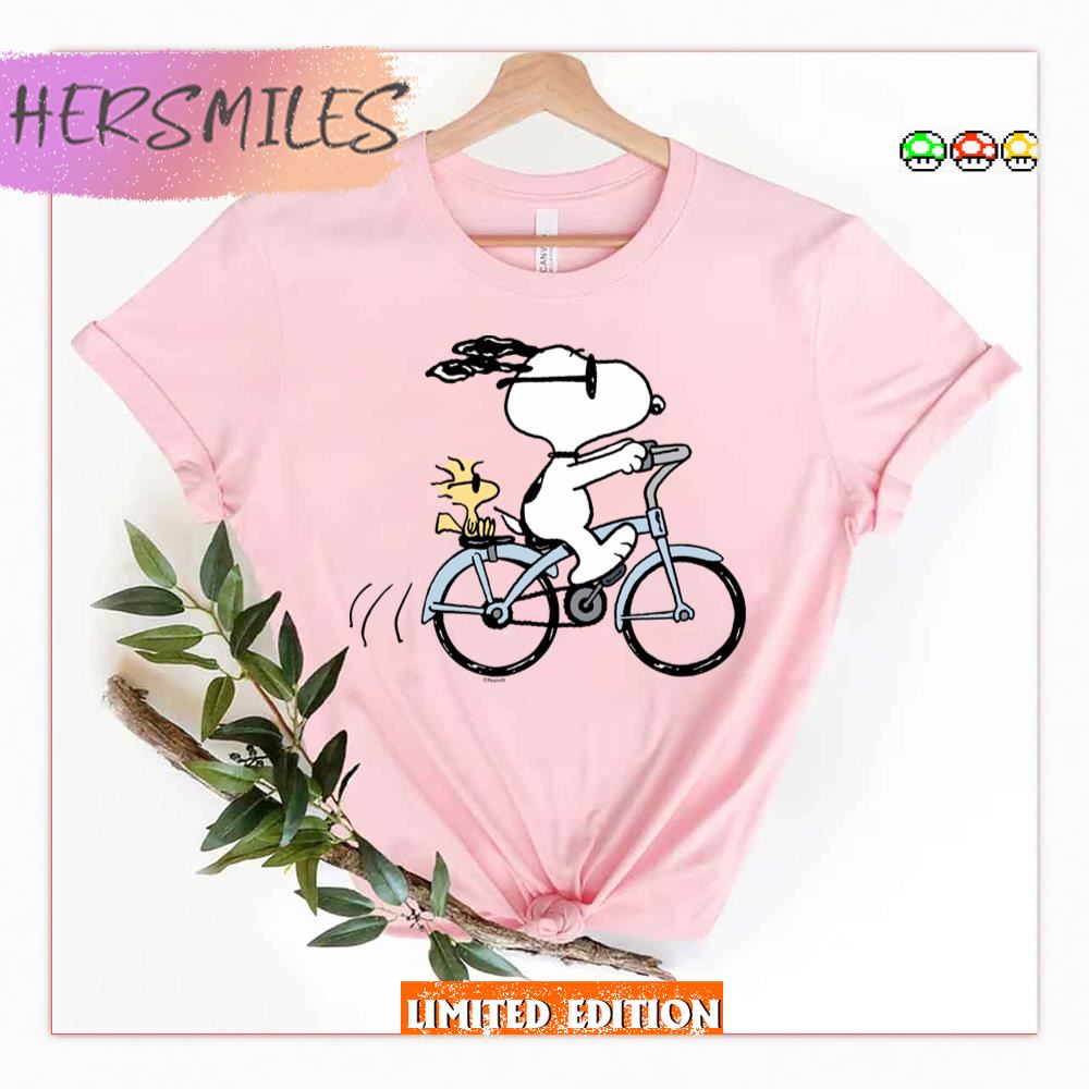 Bicycle Peanuts Snoopy & Woodstock Shirt Bicycle Peanuts Snoopy & Woodstock Shirt