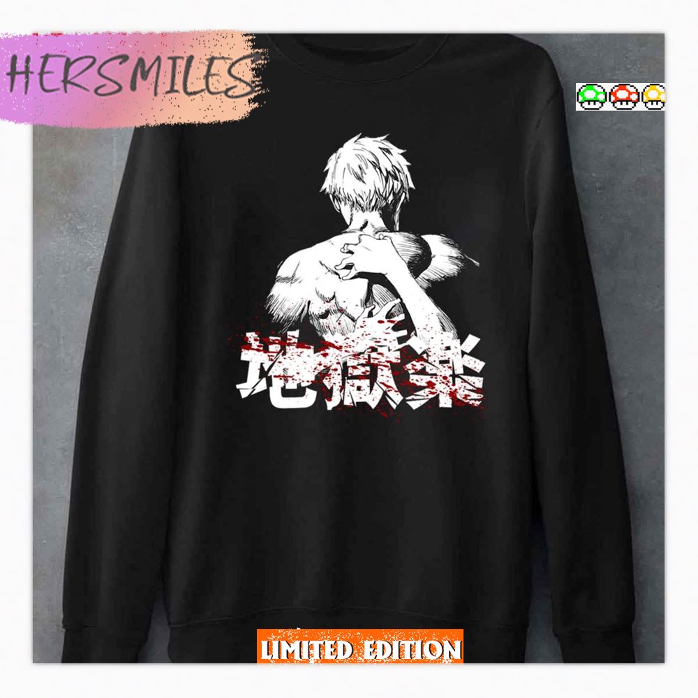 Bloody Hell's Paradise Jigokuraku Jigokuraku Gabimaru Anime Shirt Bloody Hell's Paradise Jigokuraku Jigokuraku Gabimaru Anime Shirt