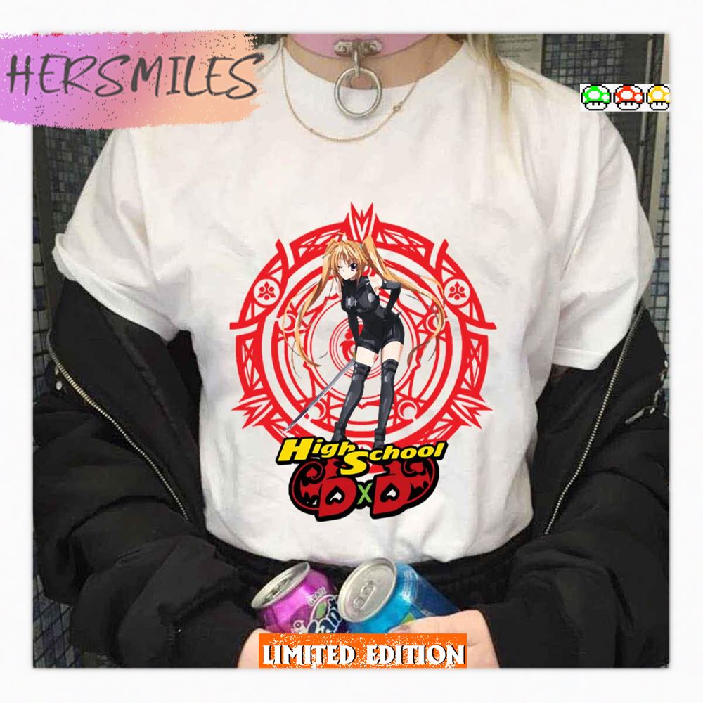 Character Irina Shido Of High School Dxd Anime Logo Shirt