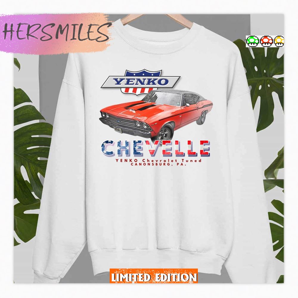 Chevrolet Chevelle Yenko 427 Muscle Racecar Shirt Chevrolet Chevelle Yenko 427 Muscle Racecar Shirt