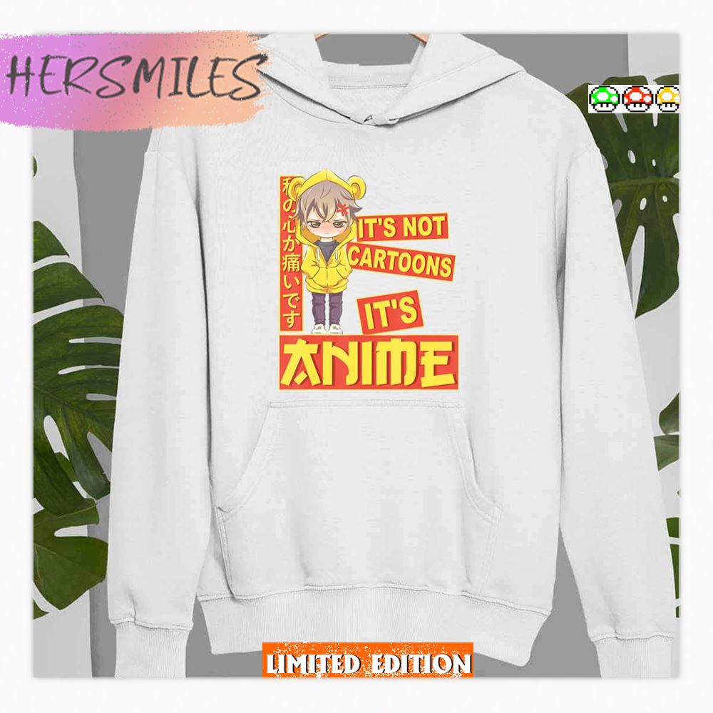 Chibi Anime Cartoon Retro Fun Matching Art Vintage It's Not Cartoons It's Anime Shirt Chibi Anime Cartoon Retro Fun Matching Art Vintage It's Not Cartoons It's Anime Shirt
