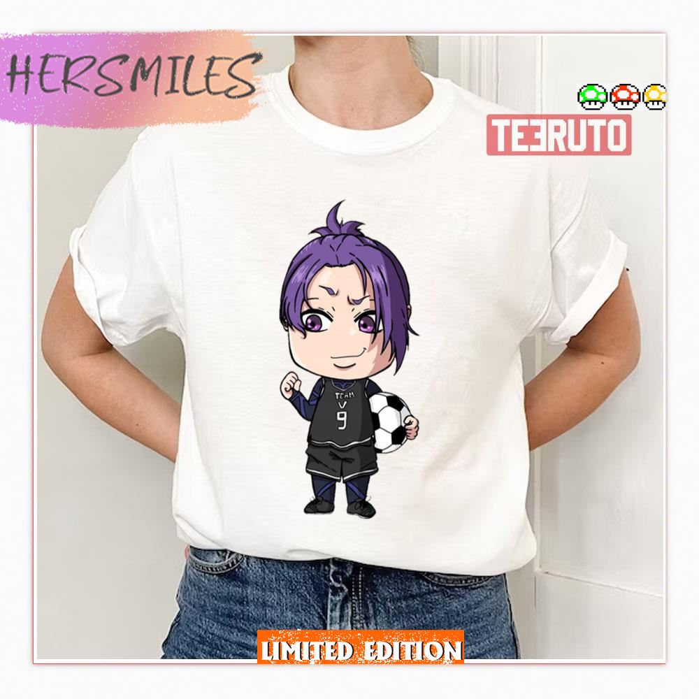 Chibi Blue Lock Character Reo Mikage Shirt