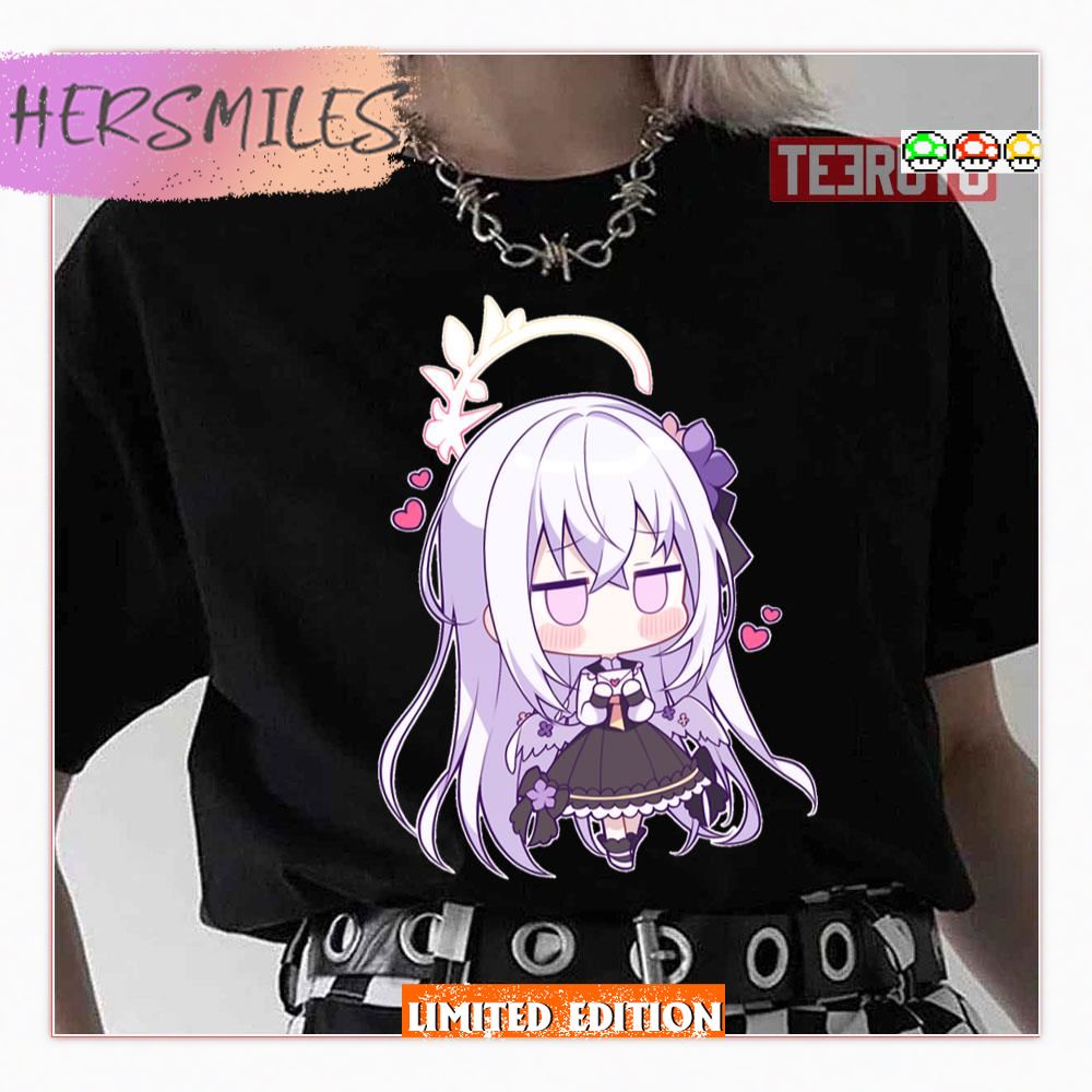Chibi Shirasu Azusa Kawaii Blushing Shirt