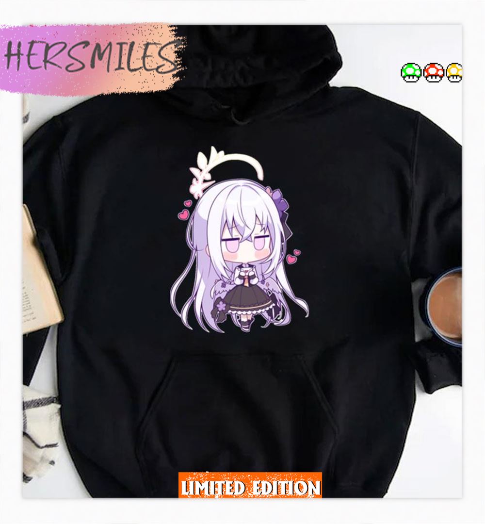 Chibi Shirasu Azusa Kawaii Blushing Shirt
