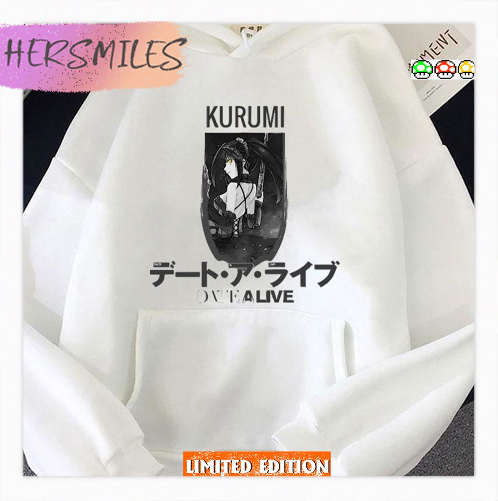 Cool Girl Kurumi Date A Live Japanese Anime Series Shirt