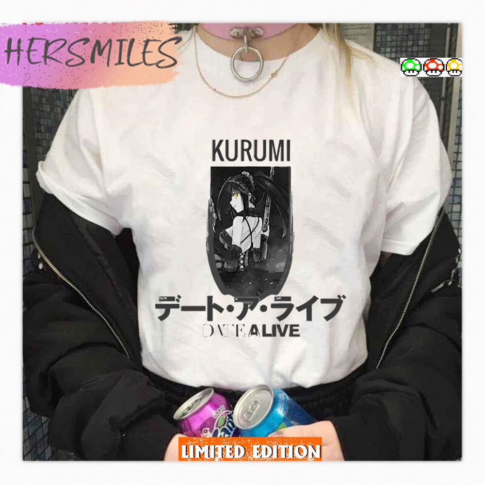 Cool Girl Kurumi Date A Live Japanese Anime Series Shirt