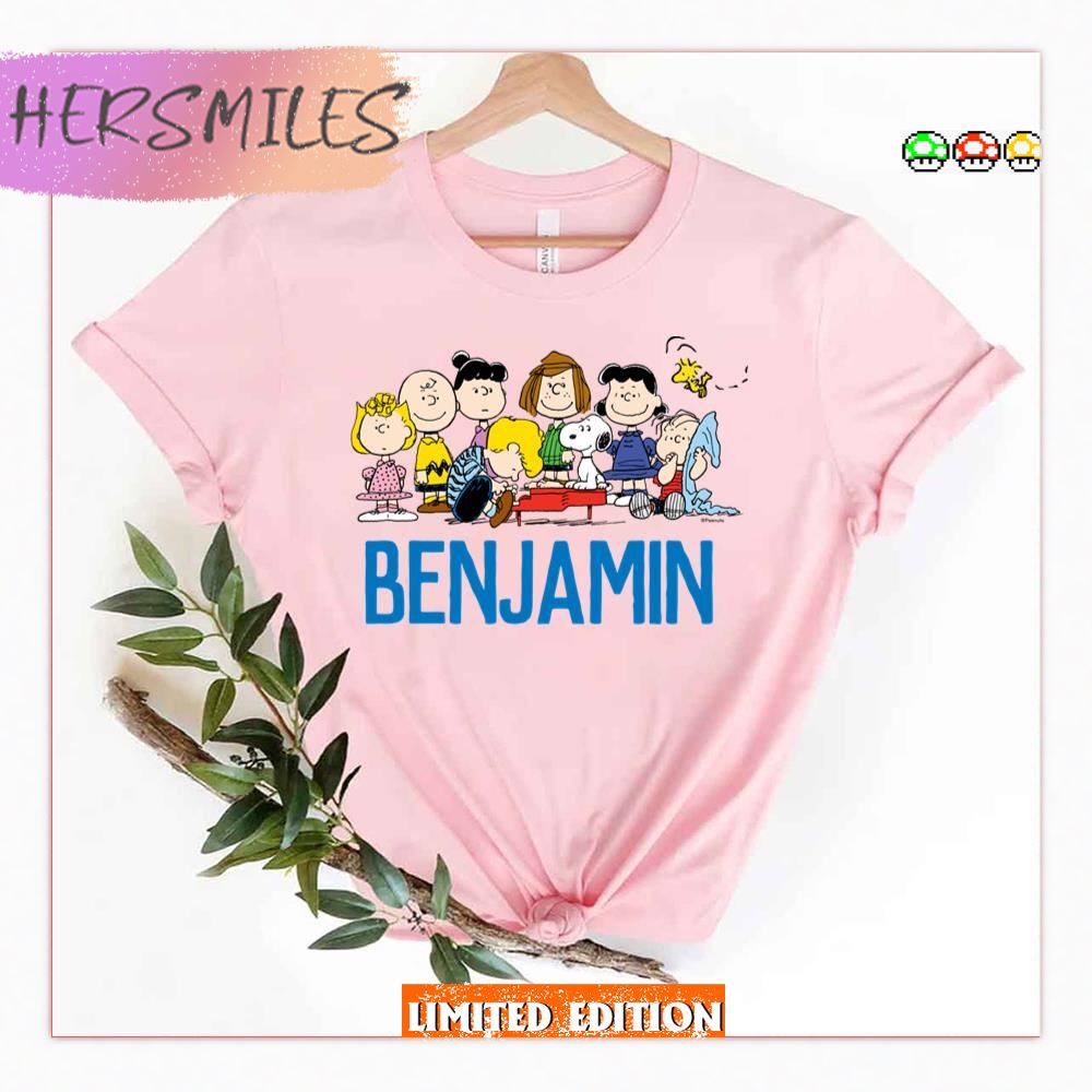 Custom Peanuts Charlie Brown And Gang Birthday Shirt Custom Peanuts Charlie Brown And Gang Birthday Shirt